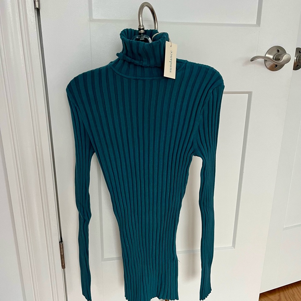 Sundance Legends Ribbed Turtleneck.